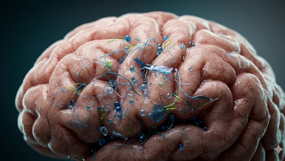 How do microplastics reach the brain?